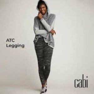 Cabi ATC camo leggings size large barely used EUC